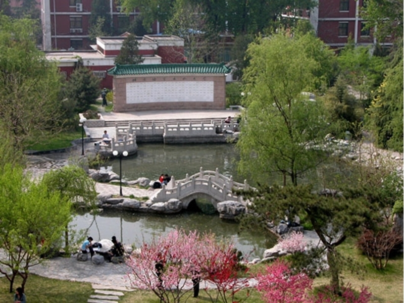 北京语言大学校园风景71056