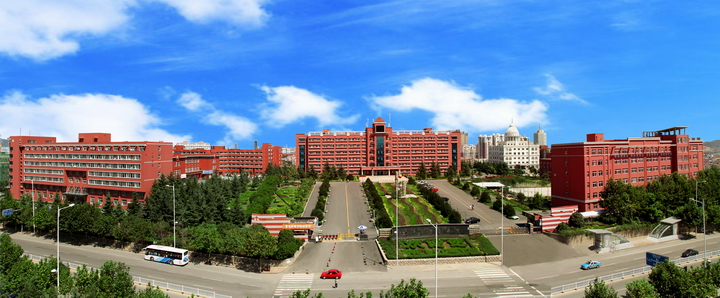 青岛滨海学院全景图图片